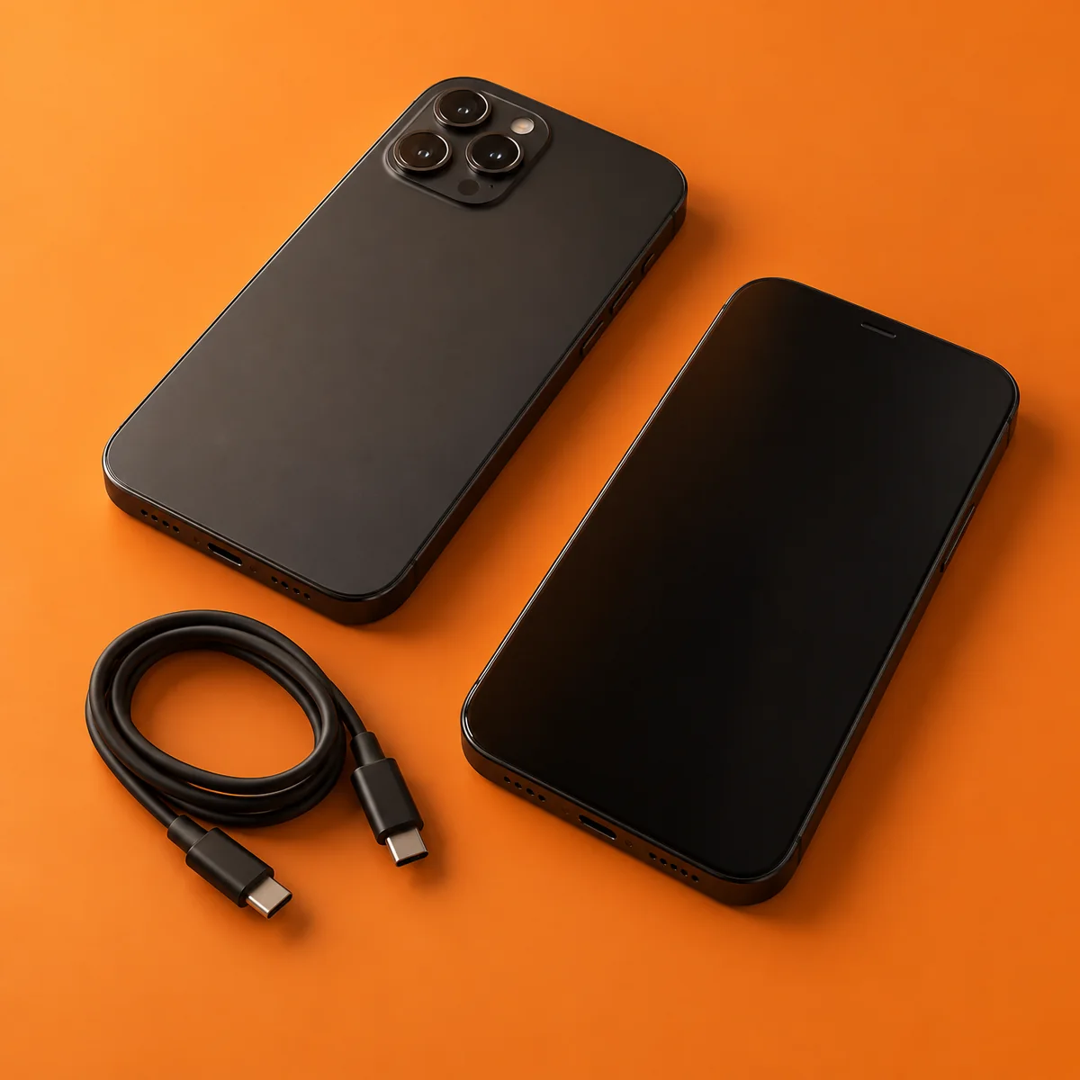 Phones, rendered in the family colour